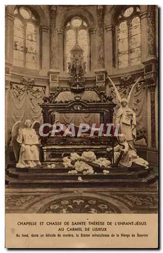 Ansichtskarte AK Chapelle Et Chasse De Sainte Therese De L Enfant Jesus Au Carmel De Lisieux