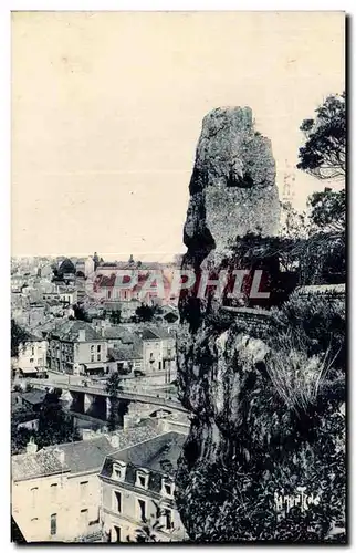 Ansichtskarte AK Poitiers Rocher de Coligny