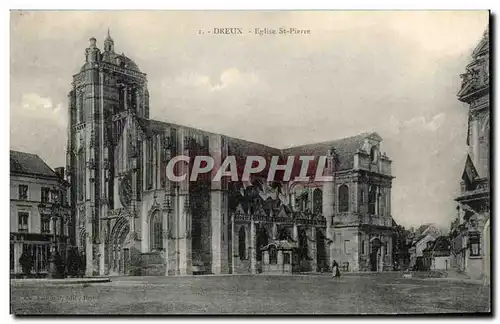 Cartes postales Dreux Eglise St Pierre