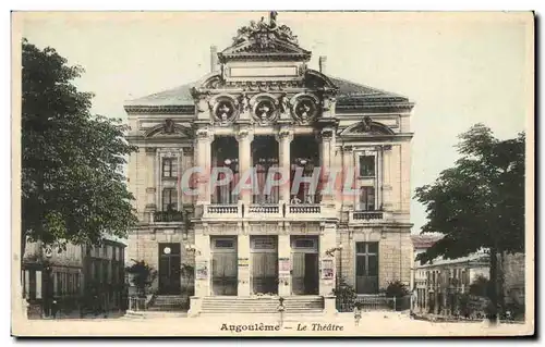 Cartes postales Angouleme Le Theatre