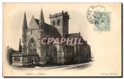 Cartes postales Dives L Eglise