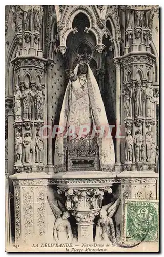 Cartes postales La Delivrande Notre Dame de la Vierge Miraculeuse