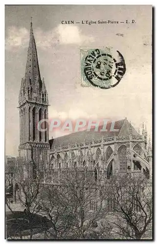 Cartes postales Caen L Eglise Saint Pierre