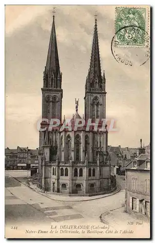 Ansichtskarte AK La Delivrande Notre Dame de la Delivrande la Basilique Cote de L Abride