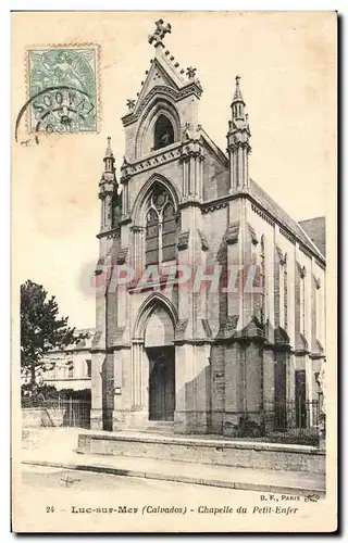 Ansichtskarte AK Luc Sur Mer Chapelle Du Petit Enfer