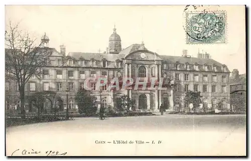 Cartes postales Caen L Hotel De Ville