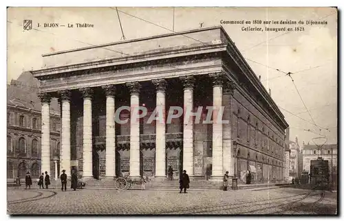 Cartes postales Dijon Le Theatre