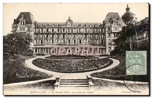 Cartes postales Houlgate Le Grand Hotel Vue Prise du Casion