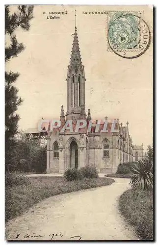 Cartes postales Cabourg L Eglise La Normandie