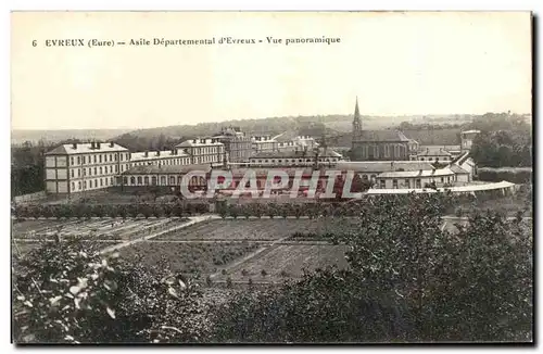 Ansichtskarte AK Evreux Departmental Asylum Evreux Panoramic View