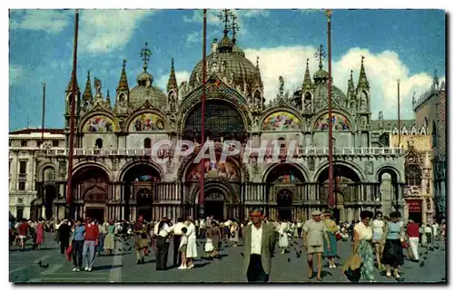 Cartes postales Venezia Basilica de S Marco THe Church of St Mark Eglise St Mare