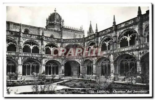 Ansichtskarte AK Lisboa Claustros dos Jeronimos