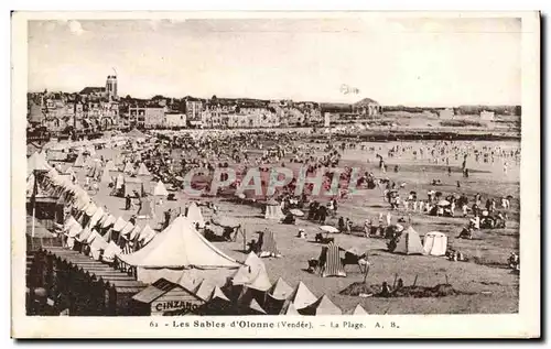 Cartes postales Les Sables d Olonne la Plage