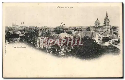 Cartes postales Chateauroux Vue generale