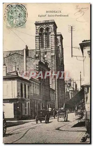 Ansichtskarte AK Bordeaux Eglise Saint Ferdinand