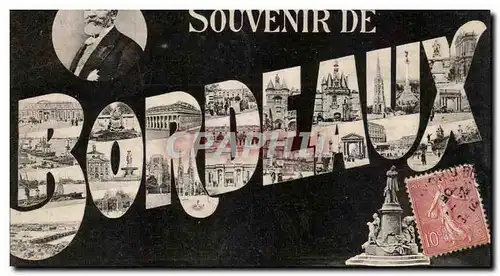 Cartes postales Bordeaux Souvenir