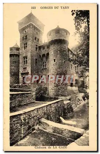 Cartes postales Gorges Du Tarn Chateau de La Caze