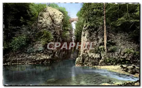 Ansichtskarte AK Paysages Du Jura Environs de Champagnole le Pont sur la Langouette