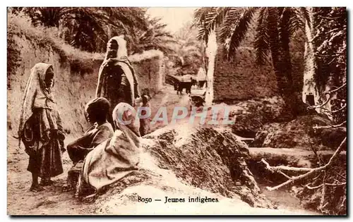 Cartes postales Jeunes Indigenes Algerie