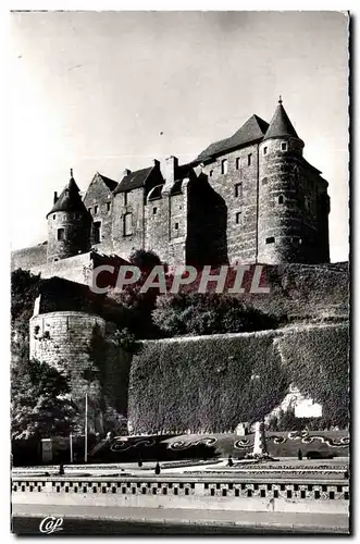 Cartes postales Dieppe Le Chateau et le square