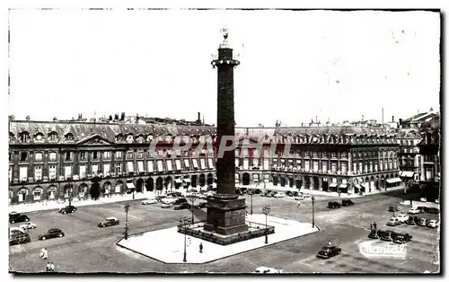 Cartes postales Paris Place Vendome