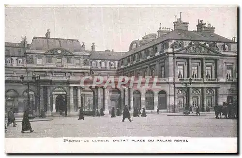 Ansichtskarte AK Paris Le Conseil D etat Place Du Palais Royal