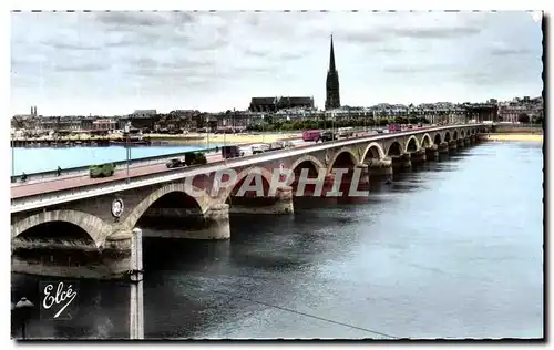 Cartes postales Bordeaux Le Pont de Pierre sur la Garonne