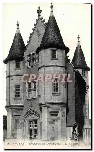 Cartes postales Angers La Chateau des Dues d Anjou