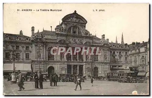 Cartes postales Angers Le Theatre Municipal