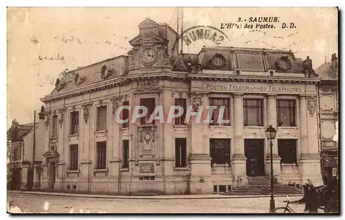 Ansichtskarte AK Saumur L Hotel des Postes