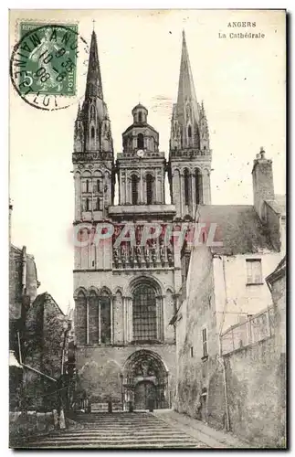 Cartes postales Angers La Cathedrale