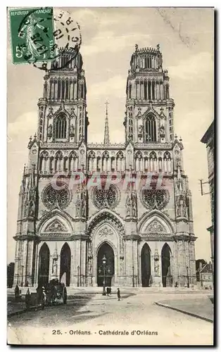 Cartes postales Orleans La Cathedrale d Orleans