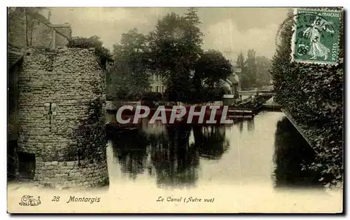 Cartes postales Montargis Le Canal