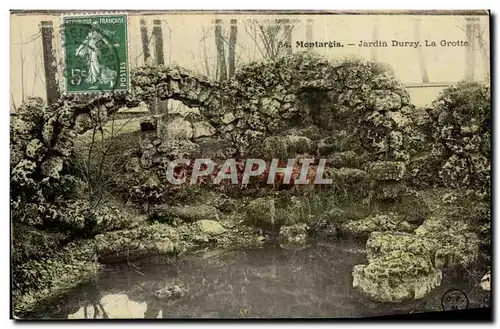 Cartes postales Montargis Jardin Durzy La Grotte