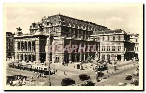 Cartes postales Wien Oper