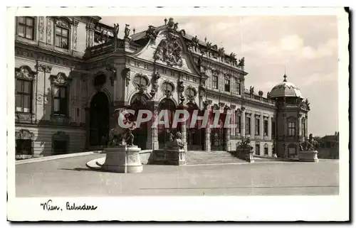 Cartes postales Wien Belvedere