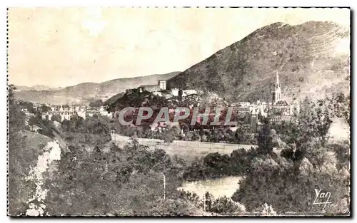 Cartes postales Lourdes La Vallee et le pic du Jer
