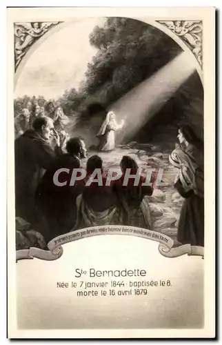 Cartes postales Ste Bernadette Lourdes