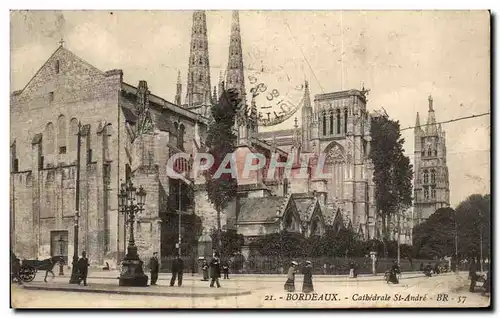 Cartes postales Bordeaux Cathedrale St Andre