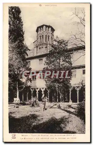 Ansichtskarte AK Musee Tour Et Cloithe Des Augustins Le Clocher A Decapite Par La Foudre