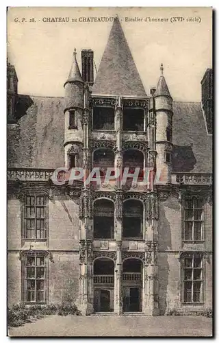 Cartes postales Chateaudun Escalier du chateau