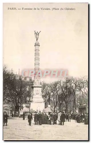 Ansichtskarte AK Paris Fontaine de la Victoire