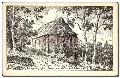 Ansichtskarte AK Ancienne Eglise Paroissiale de la Mulotiere