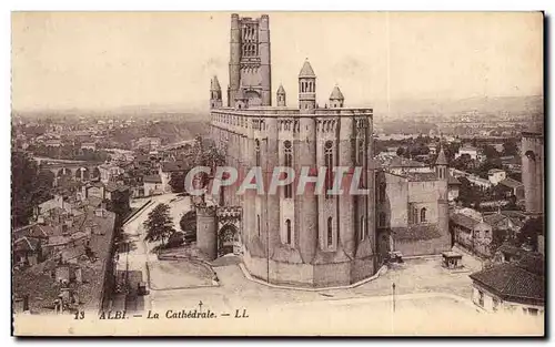 Cartes postales Albi La Cathedrale