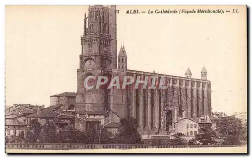 Cartes postales Albi La Cathedrale