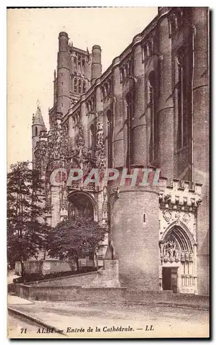 Cartes postales Albi Entree de La Cathedrale