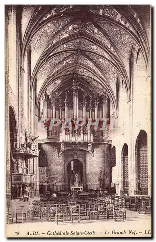 Cartes postales Albi Cathedrale Sainte Cecile La Grand