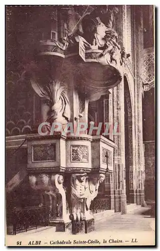 Cartes postales Albi Cathedrale Sainte Cecile la Chaire