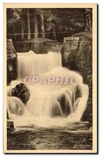 Ansichtskarte AK En Morvan Cascade du Lac des Settons