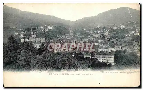 Cartes postales Baden Baden